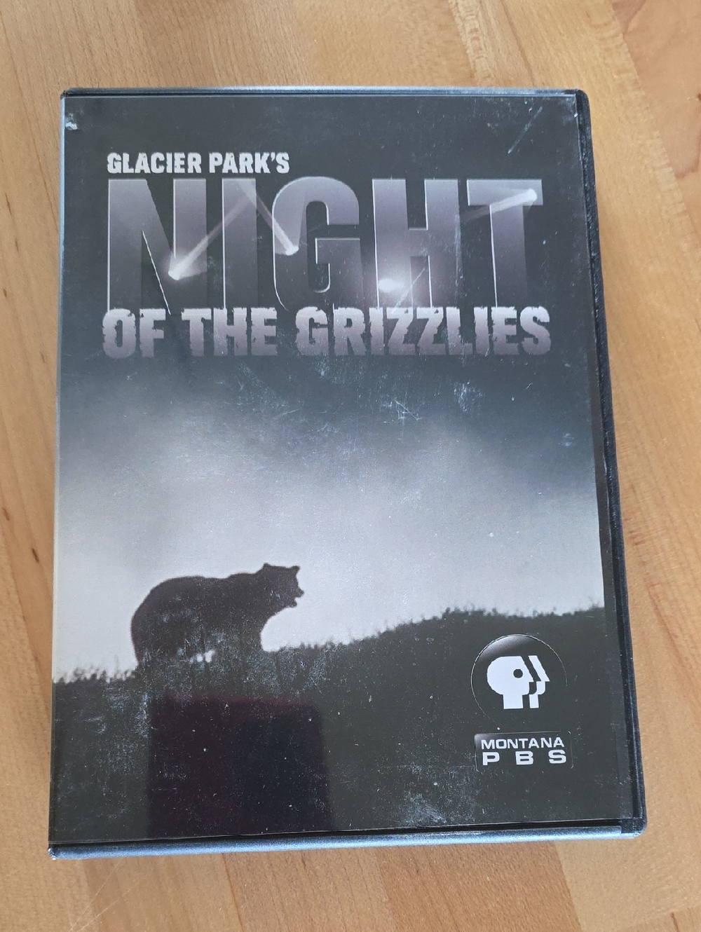 Glacier Park's The Night Of The Grizzlies DVD Montana PBS 2010